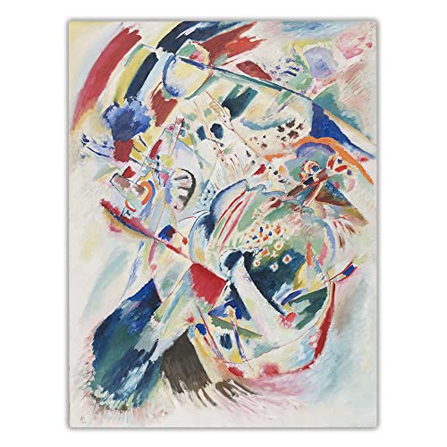 Diamond Painting Kits Wassily Kandinsky《Panel for Edwin R.Campbell No.4》 Full Drill DIY Crafts for Adults Home Wall Decor 40 x 50 cm von JINYANZZYJ