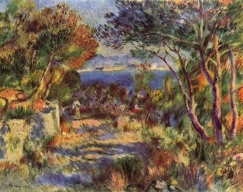 Malen nach Zahlen, Malen nach Zahlen für Erwachsene und Kinder, berühmte Impressionisten-Gemälde von Pierre-Auguste Renoir, DIY-Ölgemälde, Leinwanddruck, Wandkunst, Heimdekoration von JINYANZZYJ