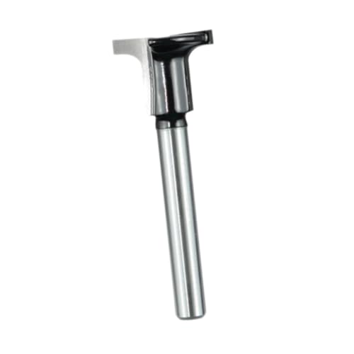 JISADER 1/4 "Shank Router Bit T Slot Cutter Sturdy Practical Slotting Tool Holzbearbeitung Router Bit von JISADER