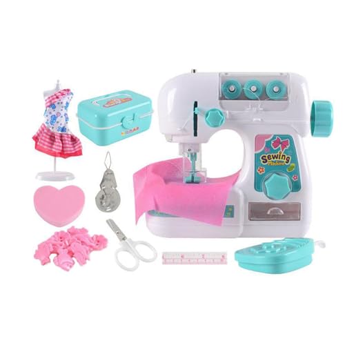 JISADER Mini Nähmaschine, Spielzeug, DIY, Tragbar, mit LED Licht, für Mädchen Ab 4 Jahren, Geschenk JISADER Mini Nähmaschine, Spielzeug, DIY, Tragbar, mit LED Licht, für Mädchen Ab 4 Jahren, Geschenk von JISADER