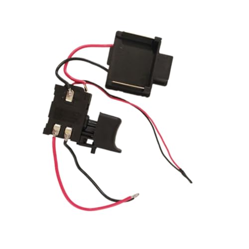JISADER Schalter für Elektrische Bohrmaschine mit Kleinem, Leichtem Druckknopfschalter für Elektroschraubenschlüssel von JISADER