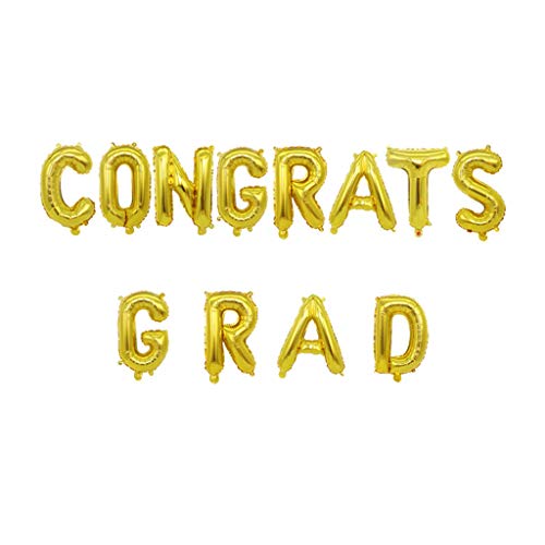 Gold/Roségold/Silber Abschlussballons 16 Zoll Hängende Glückwunsch Folienbriefballons Für Die College High School Gold/Roségold/Silber Abschlussballons 16 Zoll Hängende Glückwunsch Folienbriefballons Für Die College High School von JITNGM