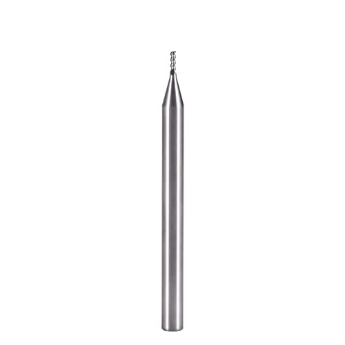 Hartmetall-Schaftfräser-Set HRC 55 Grad Wolframstahl Fräser 3 Rillen 1-12 mm Schaftfräser für Aluminium von JIULI TOOL