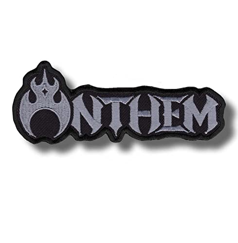 Anthem Band Patch Abzeichen bestickt zum Aufbügeln von JJTEXTIX