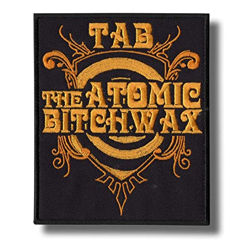 JJTEXTIX Atomic Bitchwax Band Patch Abzeichen zum Aufbügeln, Größe ca. 10 cm, 1 Stück, Musik, Aufnäher, Patch von JJTEXTIX