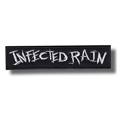 Aufnäher, Motiv: Infected Rain, bestickt, zum Aufbügeln von JJTEXTIX