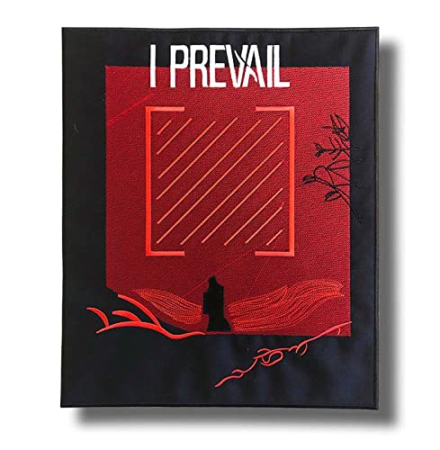 Aufnäher "I Prevail", bestickt, zum Aufbügeln von JJTEXTIX