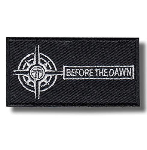 Aufnäher zum Aufbügeln "Before The Dawn", bestickt von JJTEXTIX