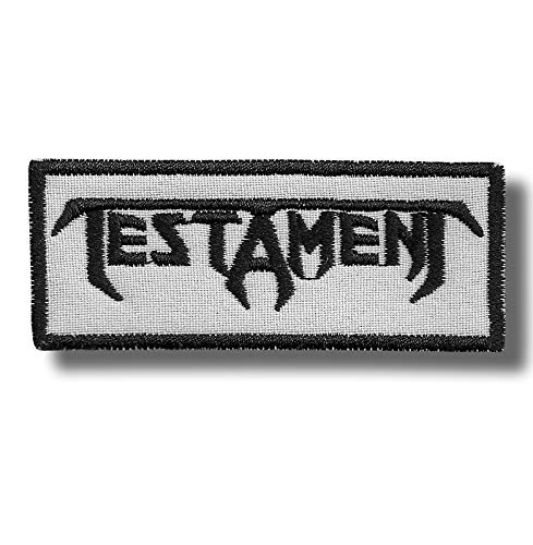 Bestickter Testament-Patch, zum Aufbügeln von JJTEXTIX