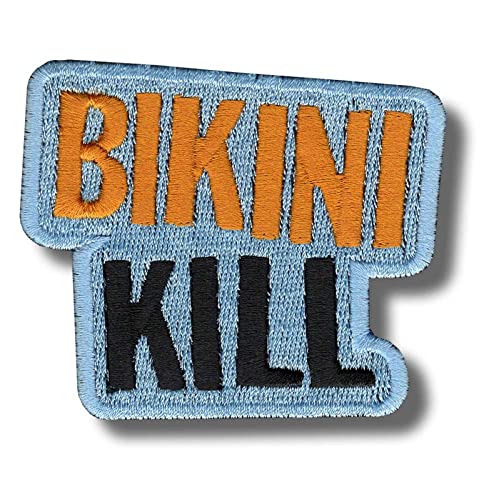 Bikini Kill Band Patch Abzeichen Bestickt Aufbügler Applikation von JJTEXTIX