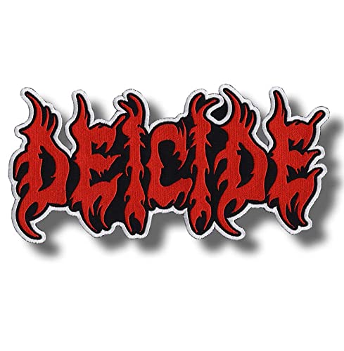 Deicide Band Patch Abzeichen bestickt zum Aufbügeln von JJTEXTIX