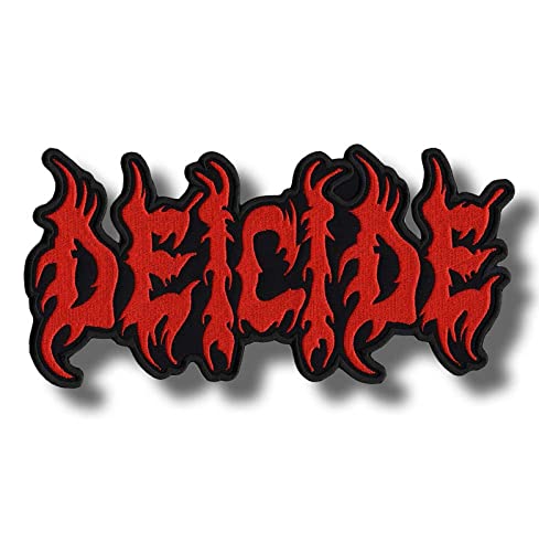 Deicide Band Patch Abzeichen Bestickt Aufbügler Applikation von JJTEXTIX