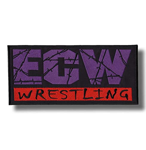 Ecw Wresting Band Patch Abzeichen bestickt Aufbügler Applikation von JJTEXTIX