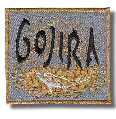 Gojira Aufnäher zum Aufbügeln, bestickt von JJTEXTIX