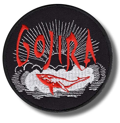 Gojira Band Patch Abzeichen bestickt zum Aufbügeln von JJTEXTIX