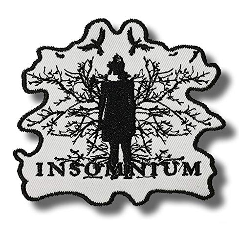 Aufnäher zum Aufbügeln, bestickt, Motiv: Insomnium von JJTEXTIX