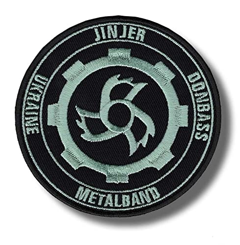 Jinjer Band Band Patch Abzeichen bestickt zum Aufbügeln von JJTEXTIX