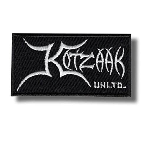 Kotzaak Klan Band Patch Abzeichen bestickt Aufbügler Applikation von JJTEXTIX