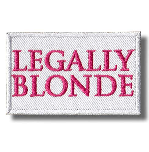 Legally Blonde Aufnäher zum Aufbügeln, bestickt von JJTEXTIX