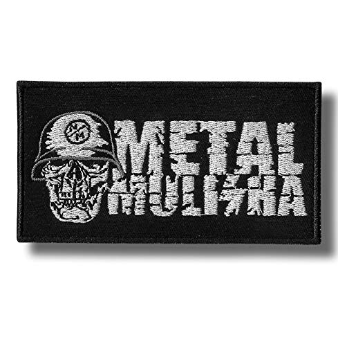 Metall-Mulisha-Aufnäher, bestickt, zum Aufbügeln von JJTEXTIX