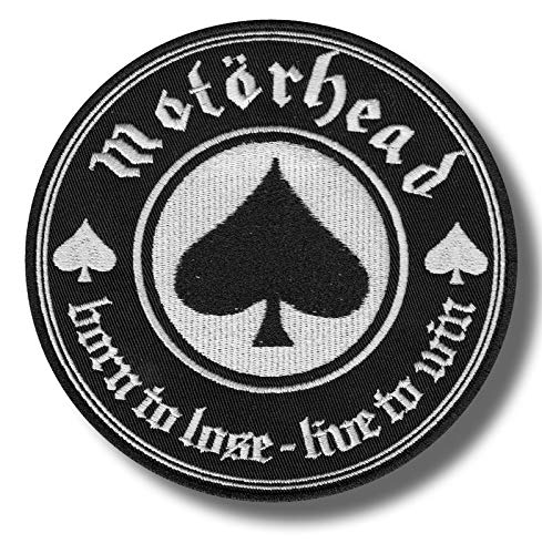 Motorhead Aufnäher bestickt zum Aufbügeln von JJTEXTIX