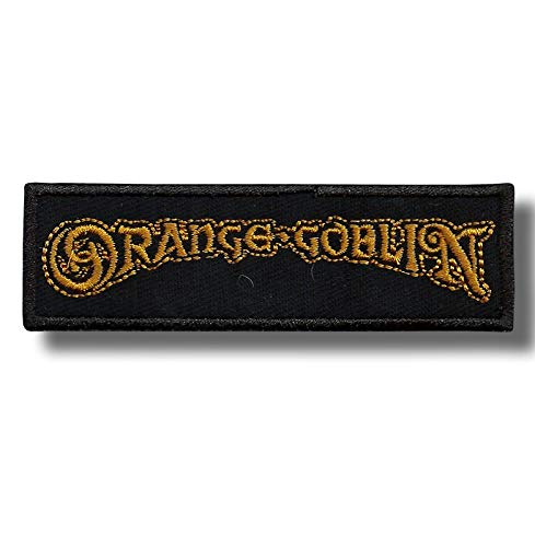 Oranger Goblin Patch zum Aufbügeln, bestickt von JJTEXTIX