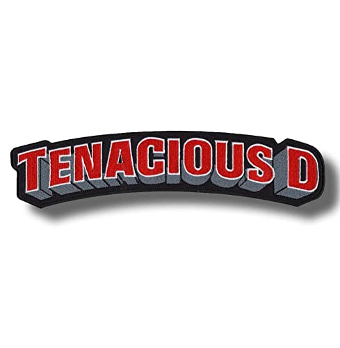 Tenacious D Band Patch Abzeichen Bestickt Aufbügler Applikation von JJTEXTIX