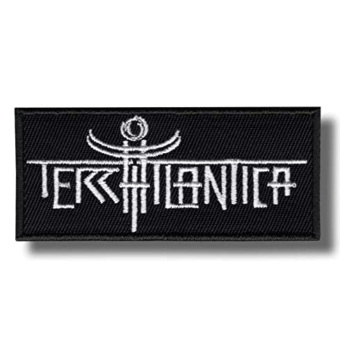 Terra Atlantica Band Patch Abzeichen bestickt zum Aufbügeln von JJTEXTIX