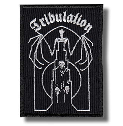 Tribulation-Aufnäher, bestickt, zum Aufbügeln von JJTEXTIX