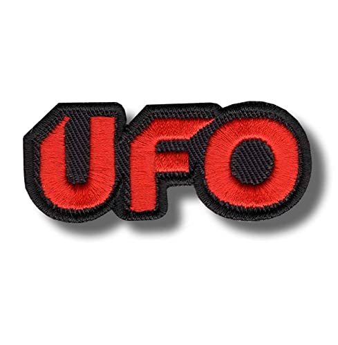 UFO Band Patch Abzeichen Bestickt Aufbügler Applikation von JJTEXTIX