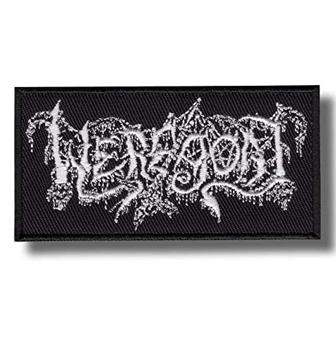 Weregoat Band Patch Abzeichen Bestickt Aufbügler Applikation von JJTEXTIX