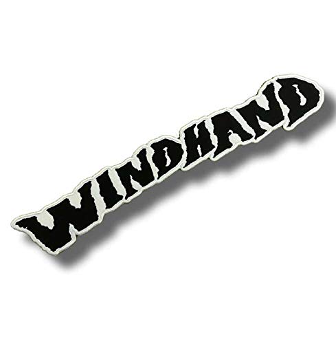 Windhand Aufnäher zum Aufbügeln, bestickt von JJTEXTIX