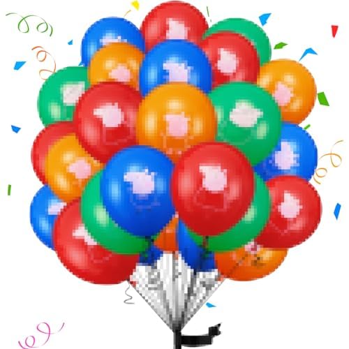 30 pcs Kindergeburtstag deko Ballon luftballon peppa wutz geburtstag | geburtstagsdeko jungen, Happy Birthday Dekoration Luftballons von JJYAGU