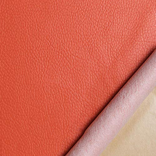 Sofa leder patch selbstklebend Gelb Orange10cmX20cm Leder Flicken Aufkleber Patch Repair Lederreparatur Set Leder, Vinyl & Kunstleder Reparieren Kit Für Autositze von JKIYUGFGH