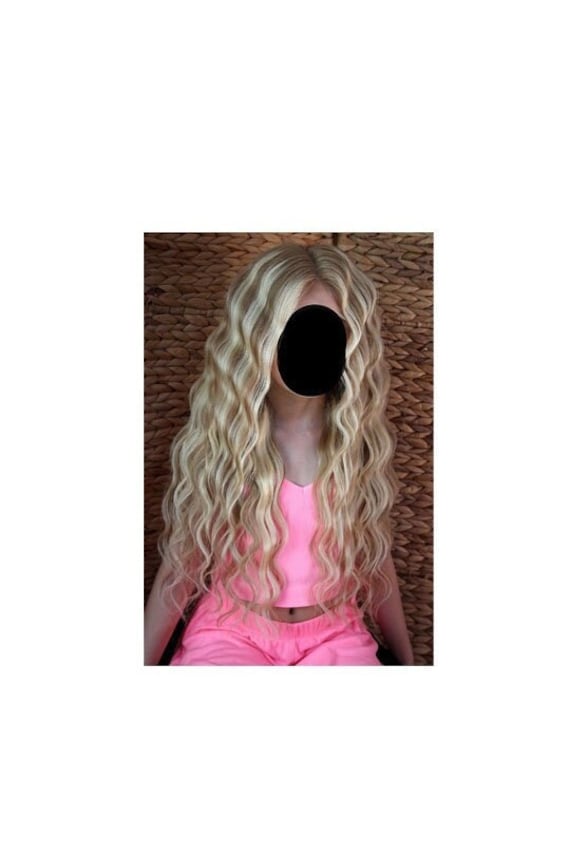 Perücke Remy Echthaar 100% Lace Gewellt Wellig Wellen Lang Langhaar Blond Hellblond Mittelblond Dunkelblond Ombre Piano Highlights Natürlich von JLWLaceWigPeruecken