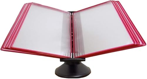 Schreibtisch-Referenz-System, Klappbarer Aktenhalter, Präsentationsständer for den Schreibtisch oder die Wandmontage mit einstellbarer Neigung (Kunststoff)(Color:D) von JMtrCVpL