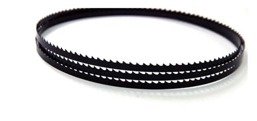 Bandsägeblätter 2 Stück 1500 x 10 x 0,35 mm Sägeband 4 6 10 14 TPI Carbon-Bandsägeblätter 1500 mm Holzbearbeitungswerkzeuge Zubehör(4 TPI) von JNHGSHUAISDF