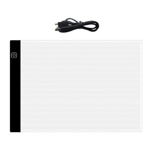 JNJOOD Einstellbarer LED-Zeichentisch für Kinder, 3 Ebenen, transparent JNJOOD Einstellbarer LED-Zeichentisch für Kinder, 3 Ebenen, transparent von JNJOOD