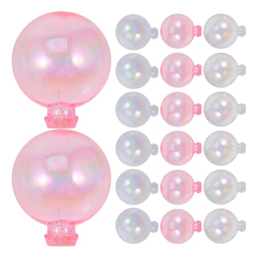 JOINPAYA 1 Satz Transparenter Symphony-ball Backen Topper Bäckerei Kuchen Dekor Cupcake-topper Dekorativer Ball Topper Dekorative Topper, Kuchendekorationen Ball-topper Sport 30st von JOINPAYA