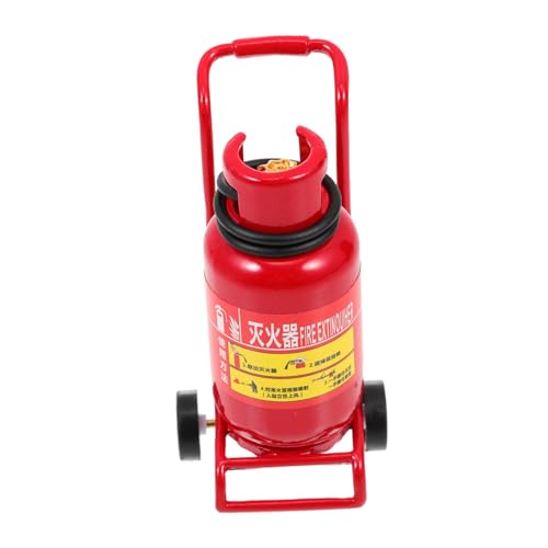 JOINPAYA 1 Satz Trolley-Feuerlöscher Mini-Essen Axolotl- Mini- Mini-Marke vielzweckleiter tiegerbalm red Flammensperre Mini-Feuerlöscher Legierung rot von JOINPAYA