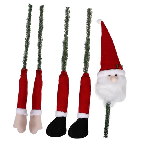 JOINPAYA 1 Satz Weihnachtsbaum deko Set Weihnachtsbaum Dekoration Weihnachtsbaumdekoration Weihnachtsbaum Schmuckfigur Weihnachtsparty-Dekoration Weihnachtsdekore Polyester von JOINPAYA