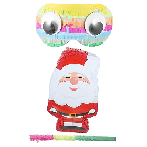 JOINPAYA 1 Satz Weihnachtsdeko Pinata Im Weihnachtsmann-design Party-dekoration Zum Aufhängen Partygeschenk Pinata-dekoration Dekorative Piñata Partydekoration Pinata-foto-requisite Papier von JOINPAYA