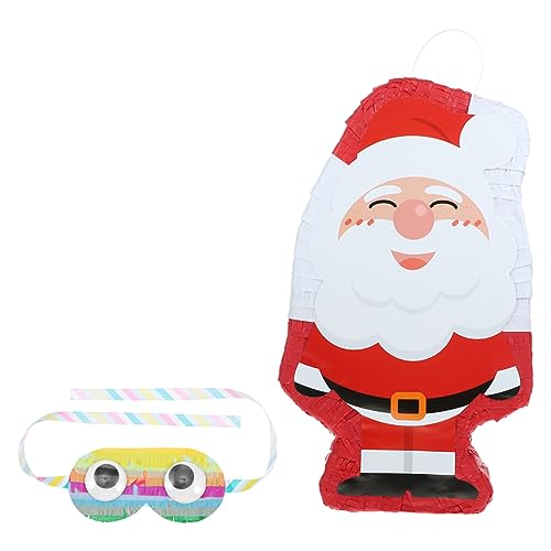 JOINPAYA 1 Satz Weihnachtspinata Für Weihnachten Weihnachtslichter Girlande Pinata-requisite Neon-accessoires Bogen Neon-partyzubehör Halloween-glühbrille Karneval Fliege Papier von JOINPAYA