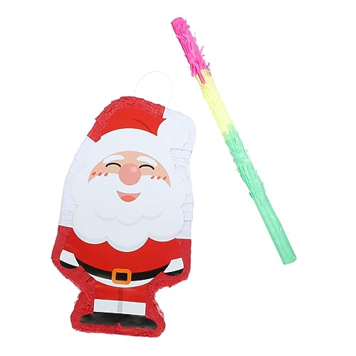 JOINPAYA 1 Satz Weihnachtspinata für Bogen Weihnachtsschneeflockenfenster Weihnachtsaufkleber weihnachtsdeko weihnachts party Weihnachtsmann-Pinata aus Papier Weihnachtsfeier Piñata von JOINPAYA