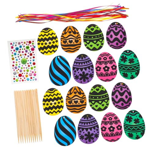 JOINPAYA Malset Ostern Jungen und Mädchen Kratzpapier Zartes Kratzpapier Ostergeschenke für Jungen und Mädchen von JOINPAYA