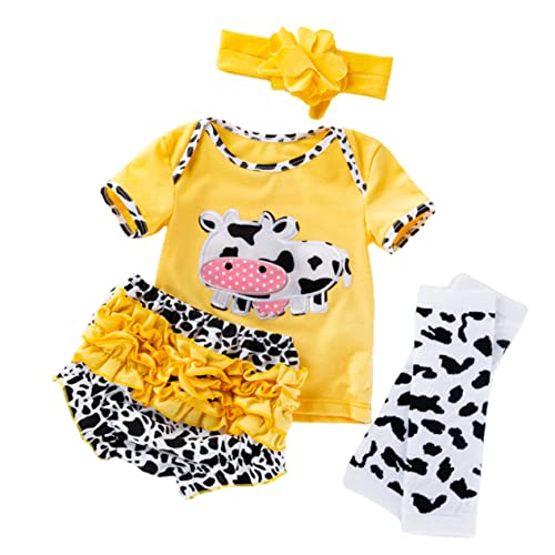 JOINPAYA 1 Set Kuh Puppenkleidung Wiedergeborene Babypuppen Puppen Outfit Zubehör Wiedergeborenes Puppen Outfit Wiedergeborene Puppe Mädchen Kleidung Wiedergeborene Puppen von JOINPAYA