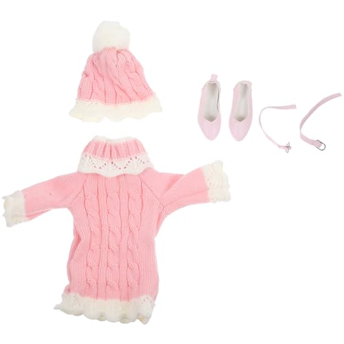 JOINPAYA 1 Set Mädchen Spielzeugpuppen Pullover Set Kostüme Mädchen Pullover Prinzessinnen Pullover Für Mädchen Bekleidung Outfits Für Mädchen Prinzessin Puppe Mädchen Kleidung von JOINPAYA