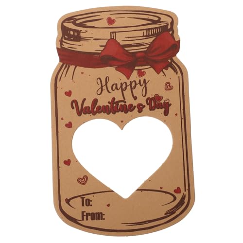 JOINPAYA Valentinstag und Mädchen Party Set Charmante Mason Jar für Schule Austausch von JOINPAYA