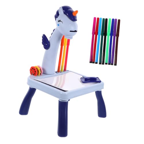 JOINPAYA 1 Set Zeichentisch Giraffe Tisch Cartoon Einhorn Stil Malerei Projektionsspielzeug von JOINPAYA