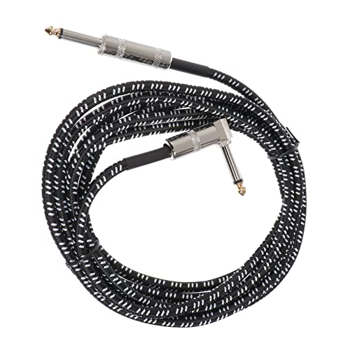 JOINPAYA 1 Stk Gitarren-Audiokabel multi Midi-Kabel Verstärker für Bassgitarre audio verlängerungskabel Audio-Verlängerungskabel Kabel mit Adapter Audiokabel für Gitarre Kupferkern Black von JOINPAYA